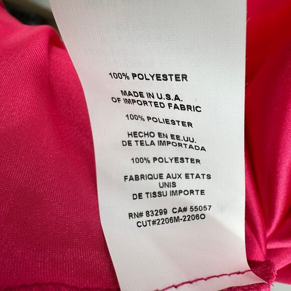 Nicole Miller Halter Tank Top Size S Pink Satin Scoop Neck Pullover Lightweight - Picture 7 of 9